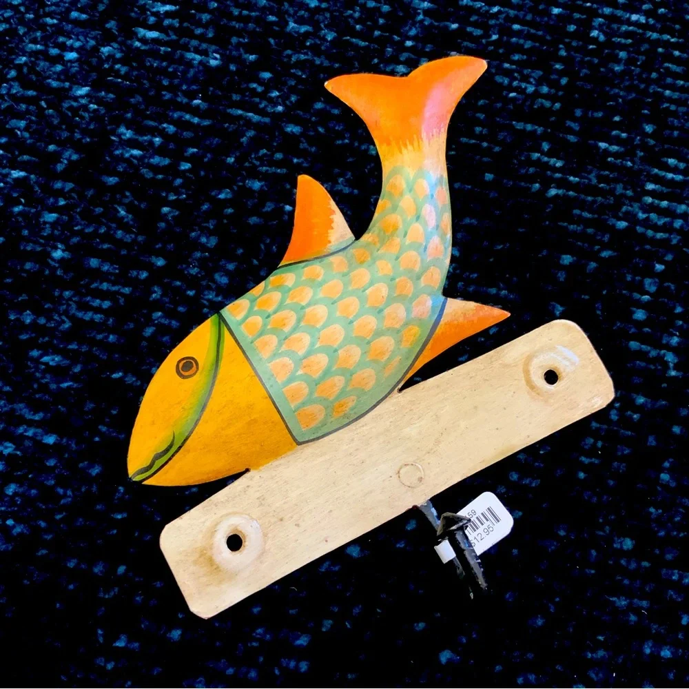 Painted Metal Animal Wall Hooks